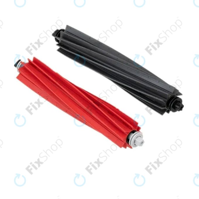 Set di ricambi per Xiaomi Roborock S8, S8+, S8 Pro Ultra (1 paio di spazzole principali, 2x filtro, 2x spazzola laterale - Black)