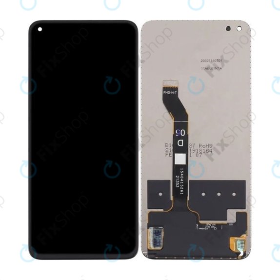 Schermo LCD per Huawei Nova 8i NEN-L22 NEN-LX1, Vetro touch senza cornice