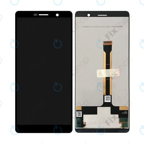 Schermo LCD per Nokia 7 Plus, Vetro touch senza cornice
