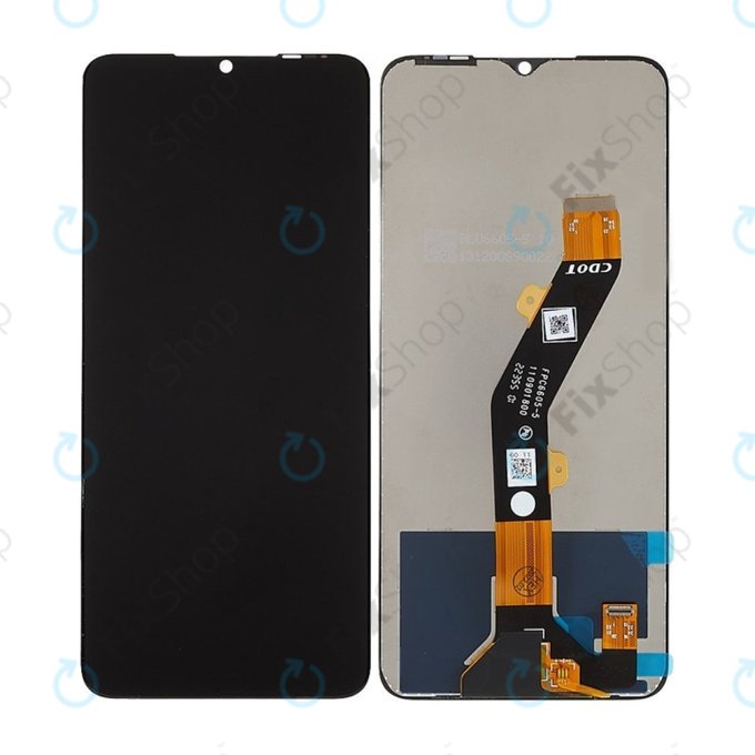 Schermo LCD per Tecno Spark Go 2023, Vetro touch senza cornice
