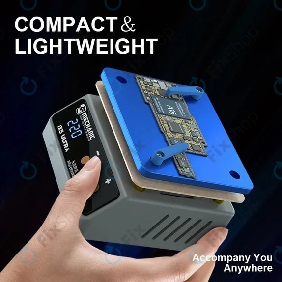 Mini riscaldatore PCB per rimozione componenti, Mechanic IX5 Ultra