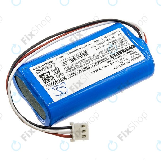 Batteria per Televes H30FLEX, E-1982, Li-Ion, 2600mAh, 7.4V, HQ