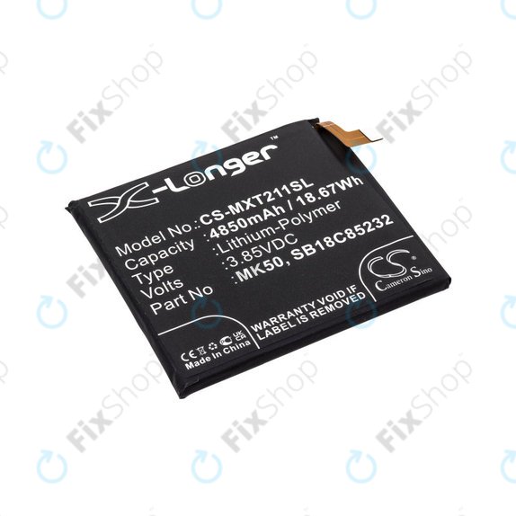 Batteria per Motorola Moto G 5G XT2113, 4850mAh, Li-Pol, 3.85 V, MK50, HQ
