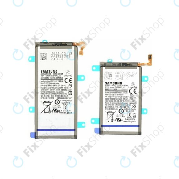 Batteria per Samsung Z Fold 2 F916B, EB-BF916ABY, EB-BF917ABY, GH82-24137A, 4500mAh, Genuine Service Pack