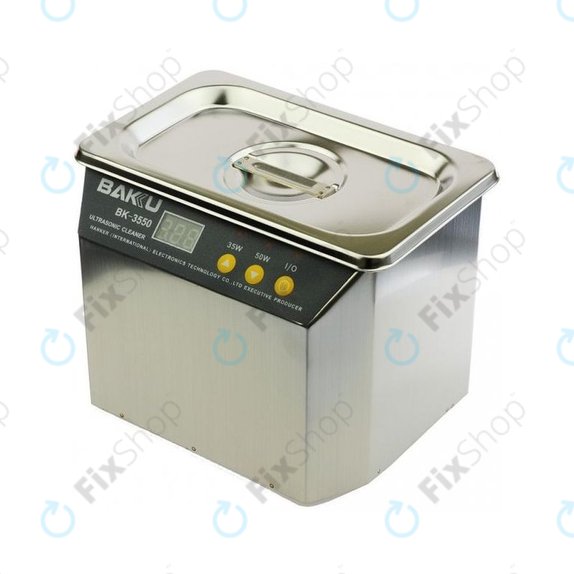 Pulitore a ultrasuoni in acciaio inox per Baku BK-3550, 0.5L