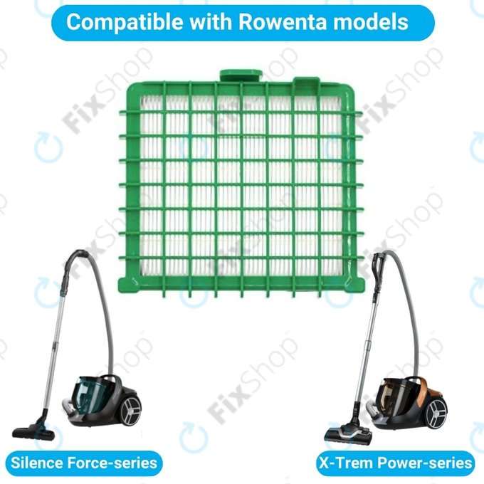 Filtro HEPA, 2 pz. per Rowenta Silence Force, X-Trem