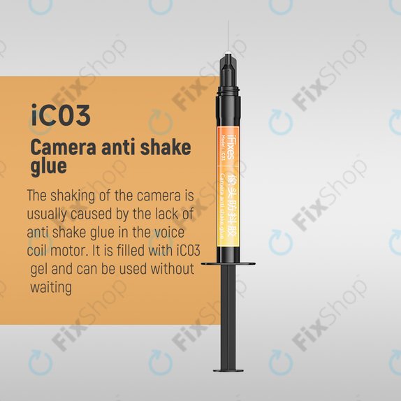 Colla anti-shake per fotocamera iC03, 5ml, iFixes