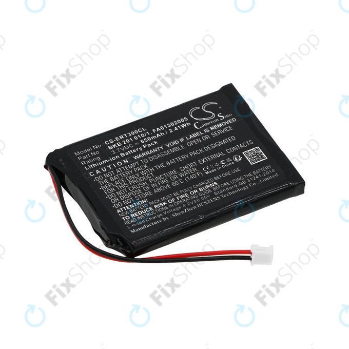 Batteria per Ascom, Avaya, Ericsson, Telstra, FA01302005, Li-Ion, 650mAh, 3.7V, HQ