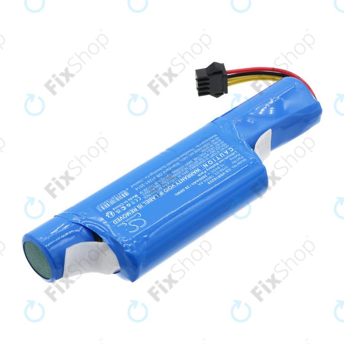 Batteria per Vileda Vr102, 201 303 One 0769-03, Li-Ion, 2600mAh, 10.8V, HQ