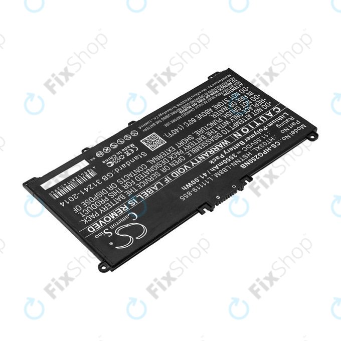 Batteria per HP Pavilion 14, 15, 17, HT03XL, Li-Pol, 3550mAh, 11.55V, HQ