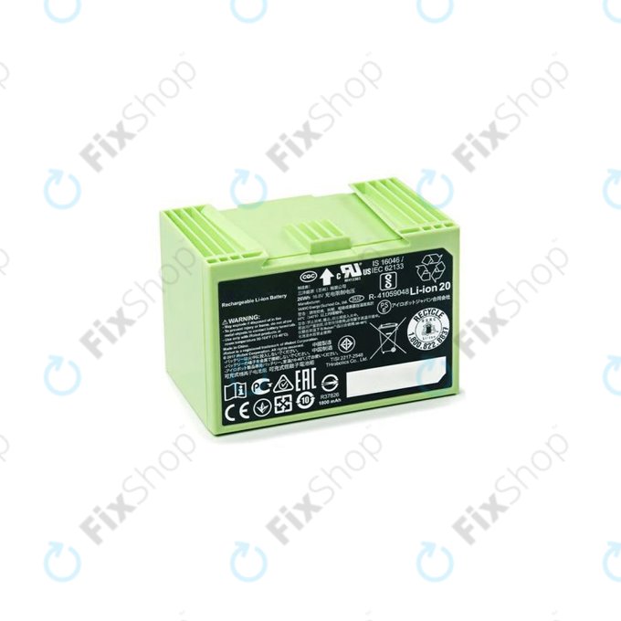 Batteria per iRobot Roomba e-seriess, i-seriess, ABL-D1, 4624864, ABL-D2, Li-Ion, 3000mAh, 14.4V