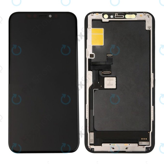 Schermo In-Cell FHD per iPhone 11 Pro, Vetro touch con cornice, FixPremium