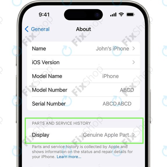 Schermo OLED per iPhone 14 Pro Max, Vetro touch con cornice, 661-30401, Genuine Apple