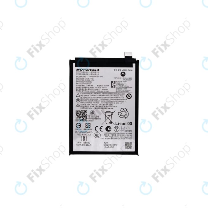 Batteria per Motorola Moto G75 5G, RW50, SB18E36915, 5000mAh, Genuine Service Pack
