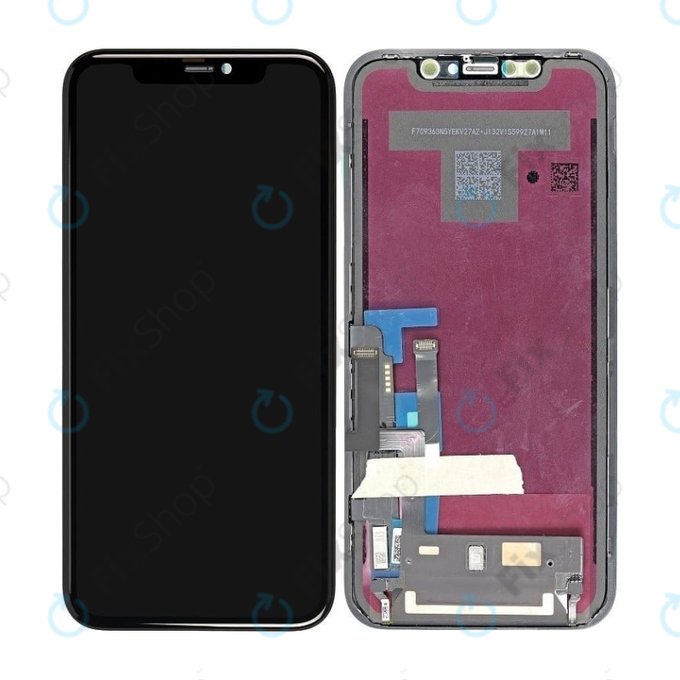 Schermo In-Cell FHD per iPhone 11, Vetro touch con cornice, FixPremium