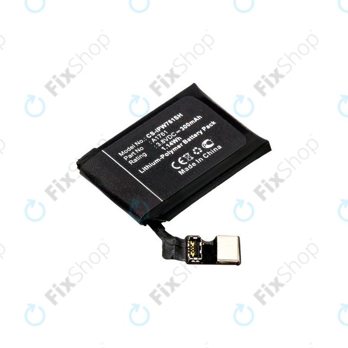 Batteria per Apple Watch 2 42 mm, 300mAh, Li-Pol, 3.8 V, A1761, HQ