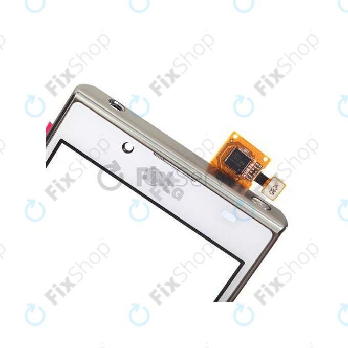 Cornice centrale per LG Optimus L7 P700, White, ACQ85922101, Genuine Service Pack