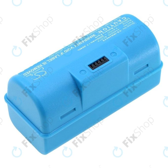 Batteria per iRobot Braava Jet 240, 241, 244, 245, Mopping Robot, 4446040, BC674, Li-Ion, 2000mAh, 3.6V, HQ