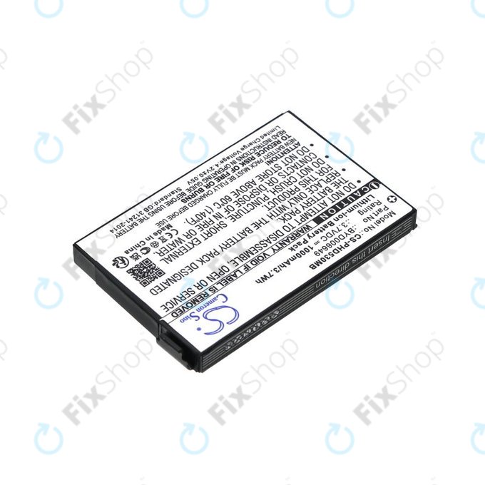 Batteria per Philips Avent Eco SCD535 DECT, BYD001743, Li-Ion, 1000mAh, 3.7V, HQ