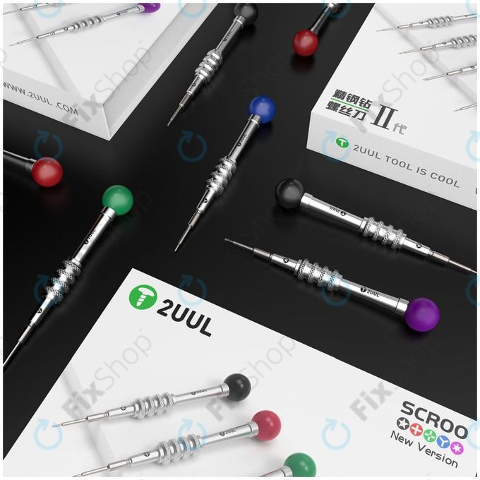 Set cacciaviti Lollipop 5 in 1 nuova versione, 2UUL Scroo