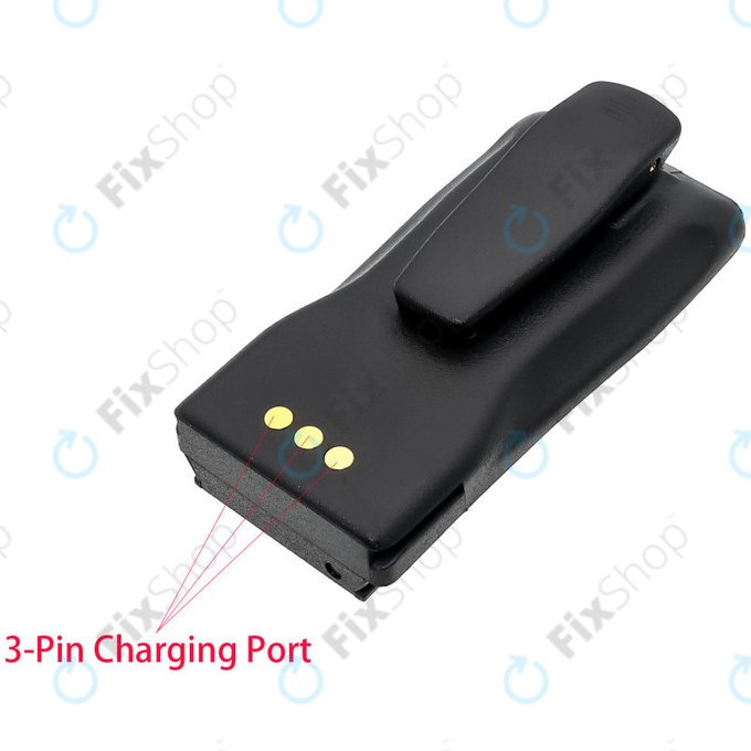 Batteria per Motorola CP, EP, GP, PM-series, PMNN4081, Ni-MH, 2500mAh, 7.5V, HQ