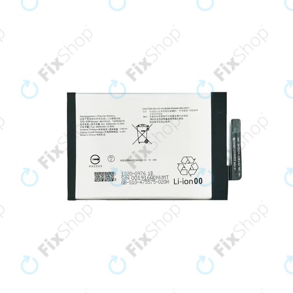 Batteria per Sony Xperia 10 II, SNYSV24, 3600mAh