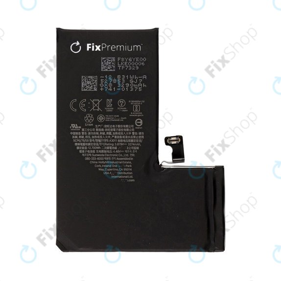 Batteria per iPhone 15 Pro, 3274mAh, DIAGNOSTIC