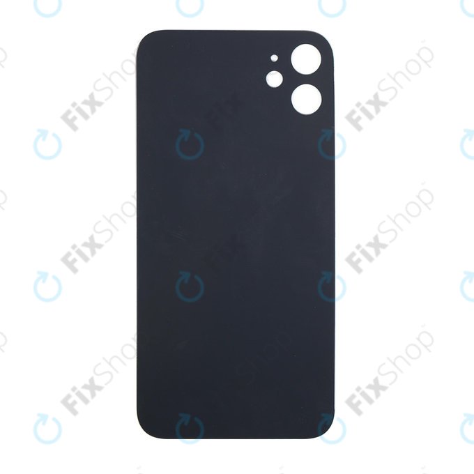Vetro scocca posteriore per iPhone 11, Black