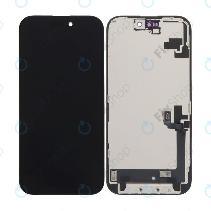 Schermo In-Cell HD+ per iPhone 16, Vetro touch con cornice