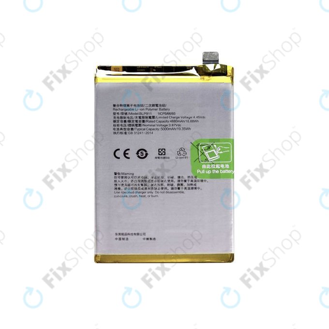 Batteria per Realme 9i, 9 Pro, BLP911, 5000mAh