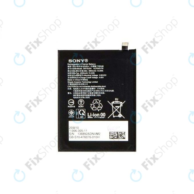 Batteria per Sony Xperia 1 II, 5 II, SNYSU54, 100630511, 4000mAh, Genuine Service Pack