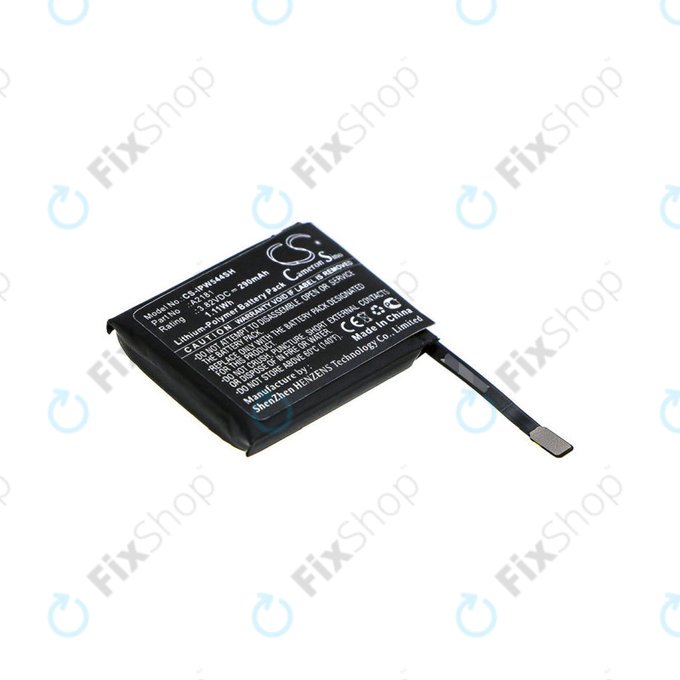Batteria per Apple Watch 5 44 mm, 290mAh, Li-Pol, 3.82 V, A2181, HQ