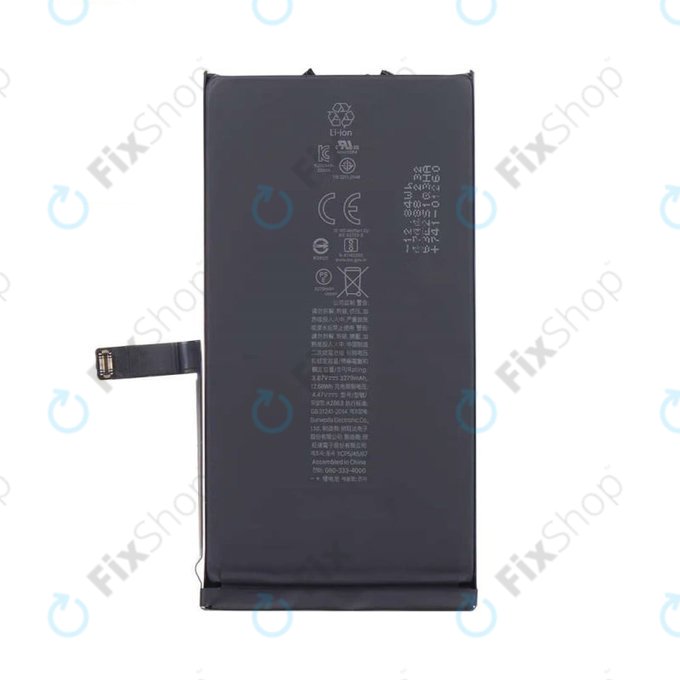 Batteria per iPhone 14, A2863, 3279mAh, Service Pack