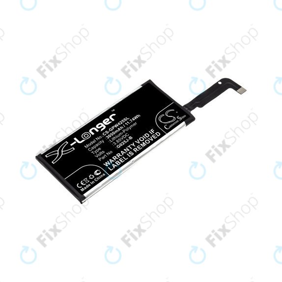 Batteria per Google Pixel 4a 4G, 3050mAh, Li-Pol, 3.85 V, G025J-B, HQ