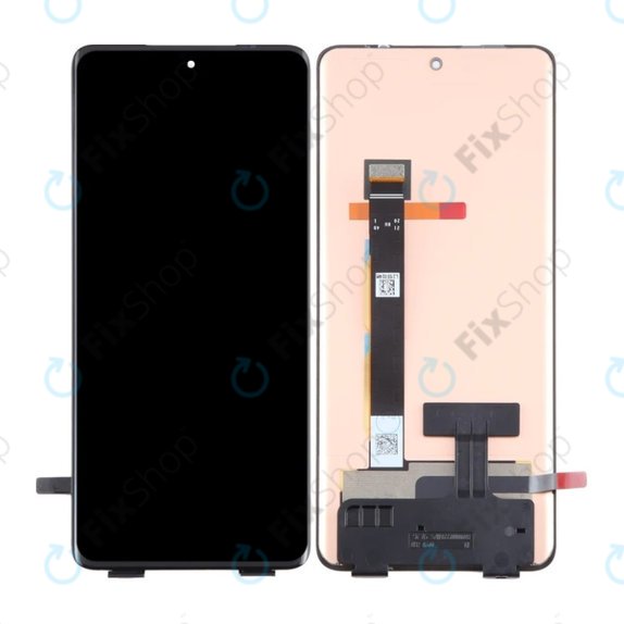 Schermo OLED per MotGoldla Edge 30 Fusion XT2243, Vetro touch senza cornice