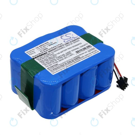Batteria per Sencor SVC9031BK, Bobsweep Carneo Samba Vileda Wisdom YX-NI-022144-COR, Ni-MH, 3000mAh, 14.4V, HQ
