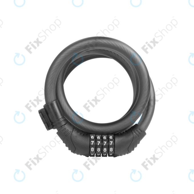 Lucchetto a cavo con combinazione per Segway Kickscooter P100SE, Ninebot ES1, ES2, ES4, E22, E25