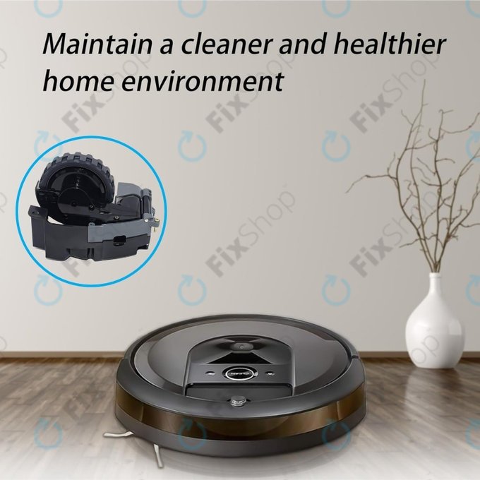 Ruota con motore (destra) per iRobot Roomba serie e, serie i, serie j
