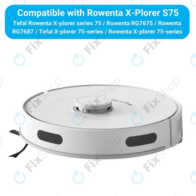 Set di ricambi per Rowenta X-Plorer S75 (1x spazzola principale, 2x filtro, 2x spazzola laterale)