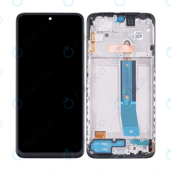 Schermo per Xiaomi Redmi Note 11, 11S, Poco M4 Pro 4G, Graphite Grey, Vetro touch con cornice