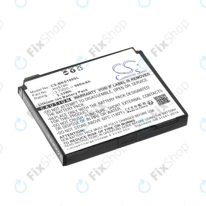 Batteria per Becker HJS 100, HJS100, Li-Ion, 900mAh, 3.7V, HQ