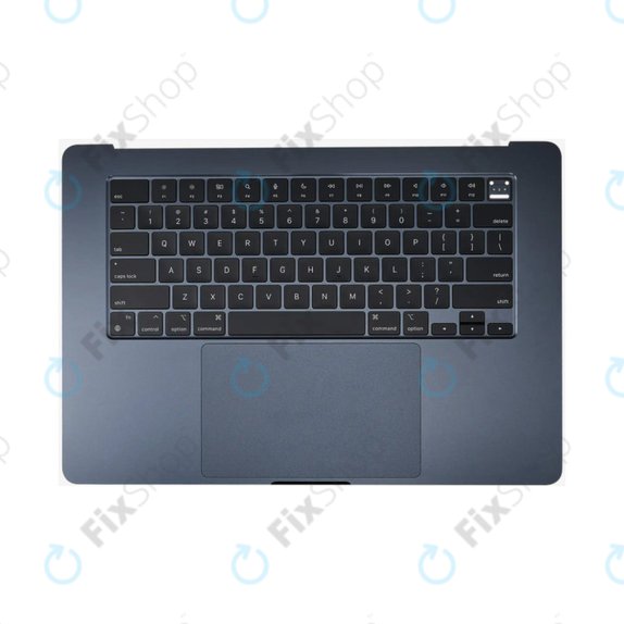 Top case con tastiera US e batteria per MacBook Air 15", A3114 (2024), Midnight, 661-40269, Genuine Apple