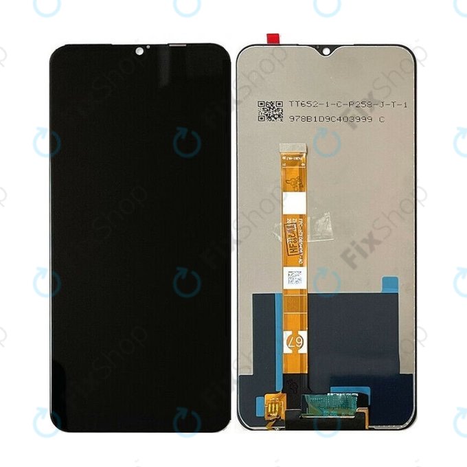 Schermo LCD per Realme 7i, Global, Vetro touch senza cornice