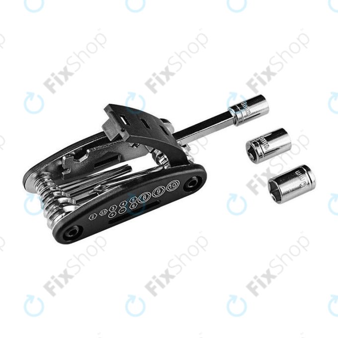 Kit di strumenti multifunzionale per monopattini e biciclette 16in1