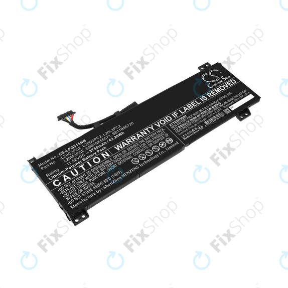 Batteria per Lenovo IdeaPad Gaming 3, L20C3PC2, Li-Pol, 3750mAh, 11.52V, HQ