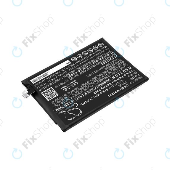 Batteria per Poco M3, Redmi Note 9 4G, 5700mAh, Li-Pol, 3.85 V, BN62, HQ