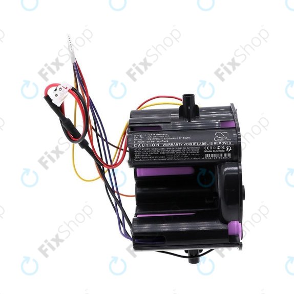 Batteria per Rowenta RH-seriess, SS-9100042161, Li-Ion, 3500mAh, 22.2V, HQ