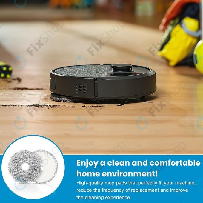Panno lavapavimenti, 2 pz. per iRobot Roomba Plus 505, 507, 405, 4020