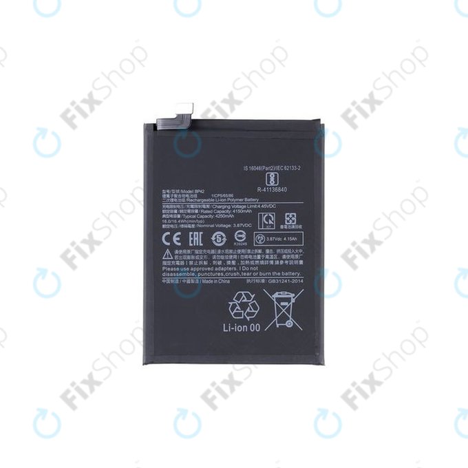 Batteria per Xiaomi Mi 11 Lite 4G, Mi 11 Lite 5G, 11 Lite 5G NE, BP42, 46020000741Y, 4250mAh, Genuine Service Pack