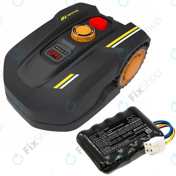 Batteria per Landxcape LX797, Ferrex 800m2 2021, LA0001, Li-Ion, 2500mAh, 20V, HQ
